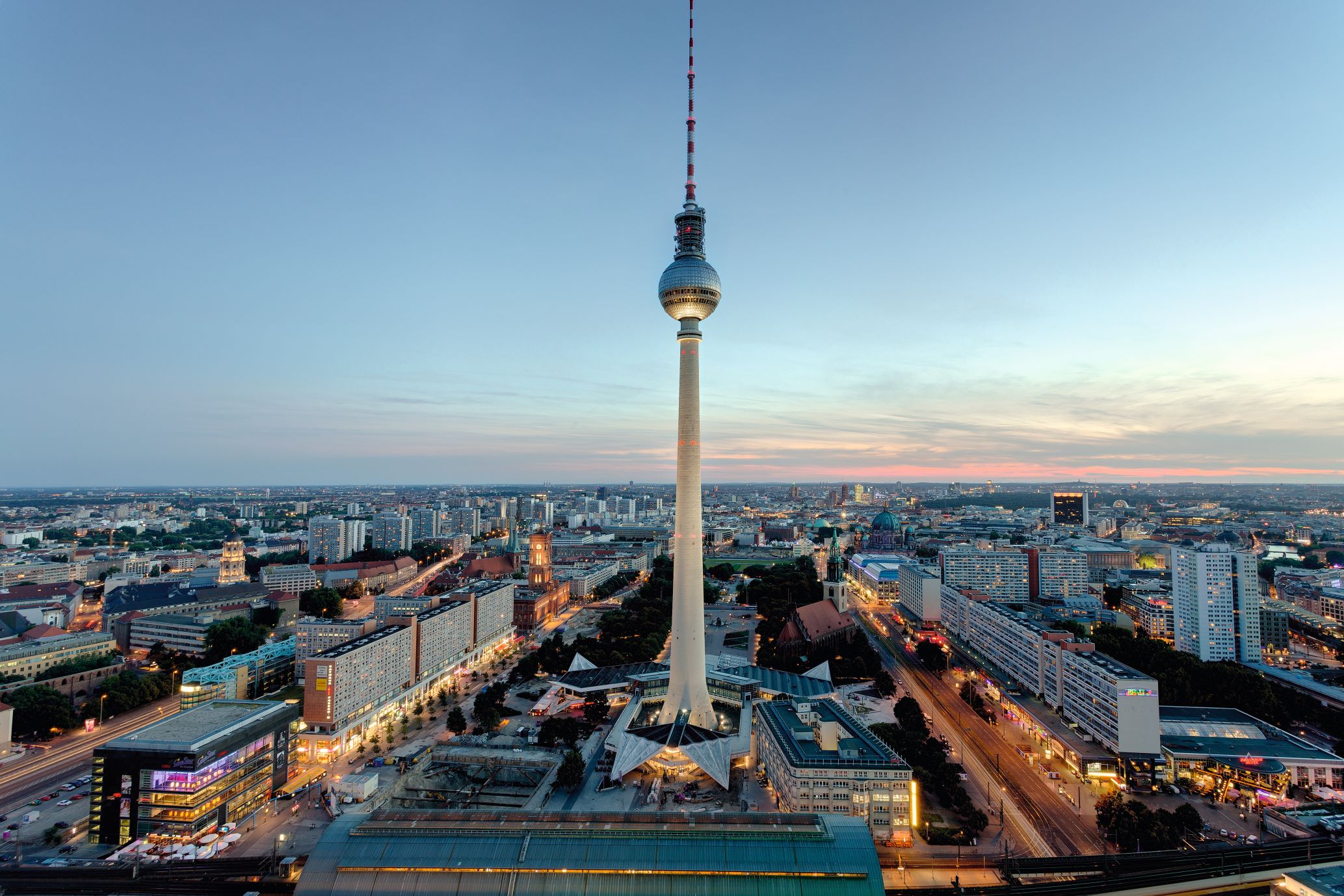 Berlin Mitte Luftbild